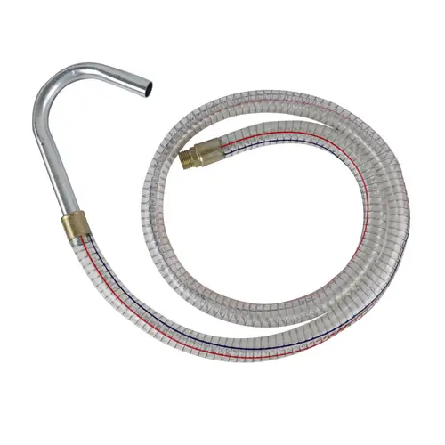 MANGUERA CON GRIFO EN FORMA DE GANC