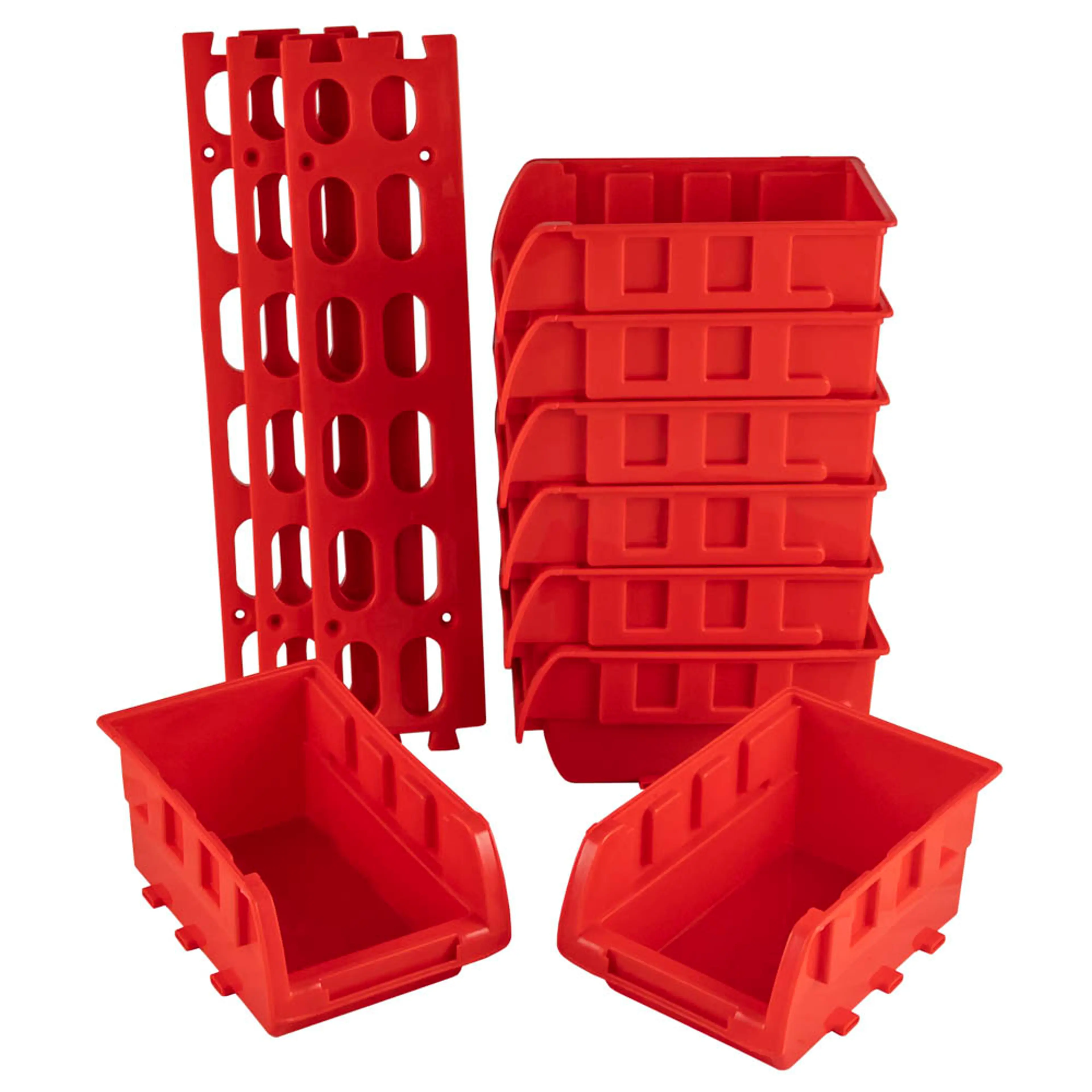 SET 8 CAJONES APILABLES CON GUÍA