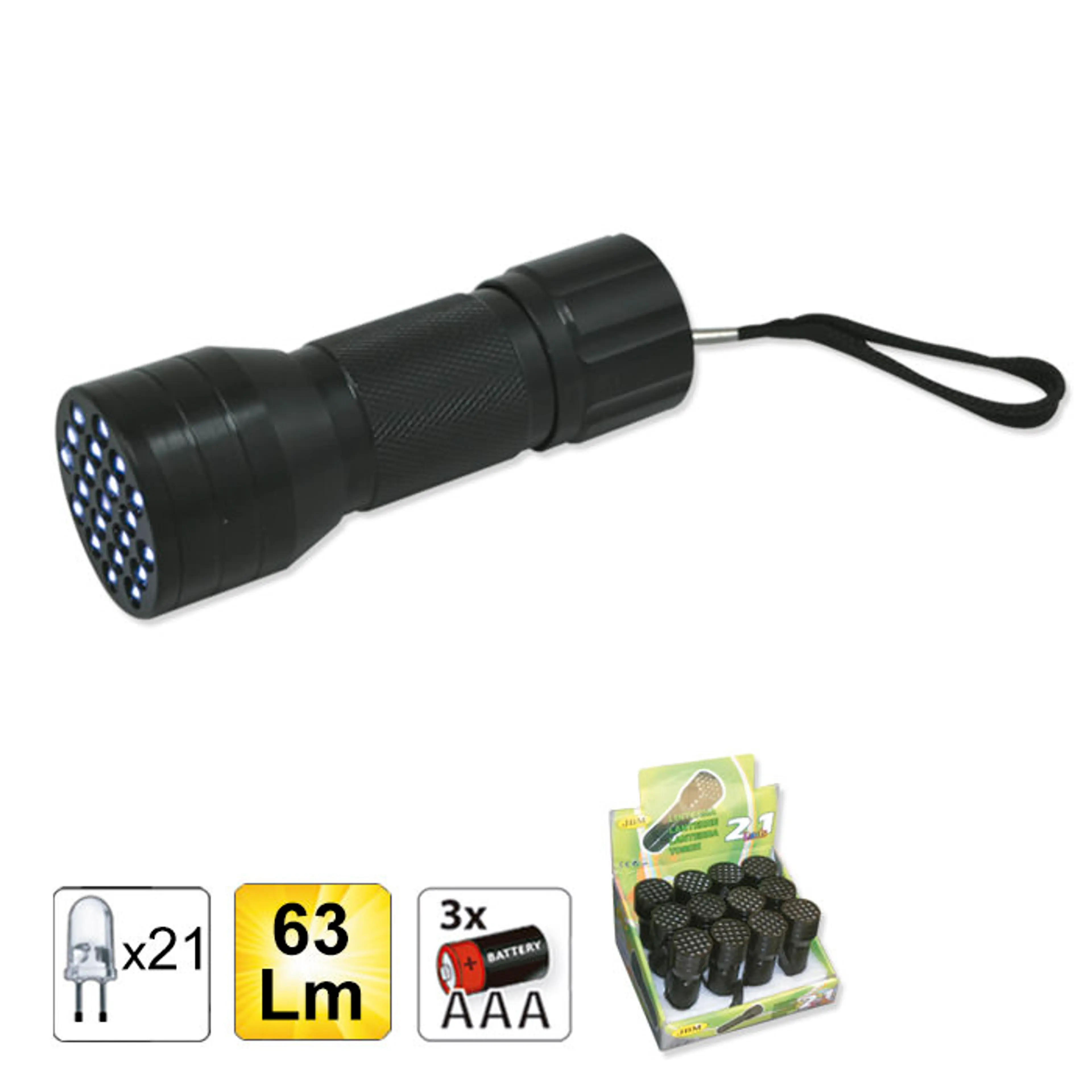 MINI LINTERNA LED - 63LM