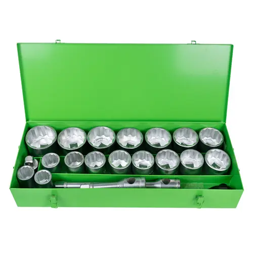 ESTUCHE METÁLICO DE 21 VASOS DE 12 