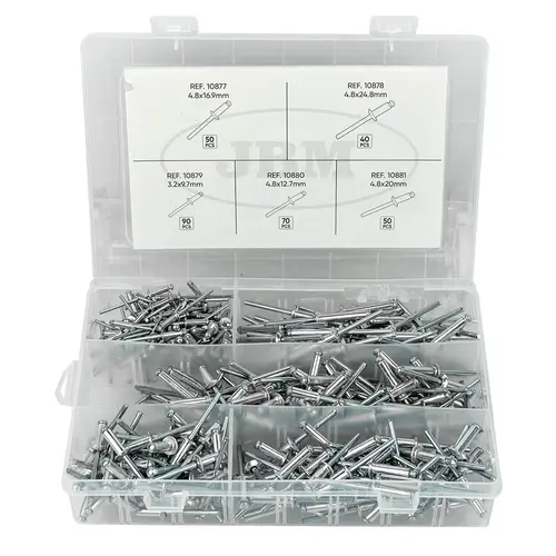 ESTUCHE DE REMACHES 300PCS