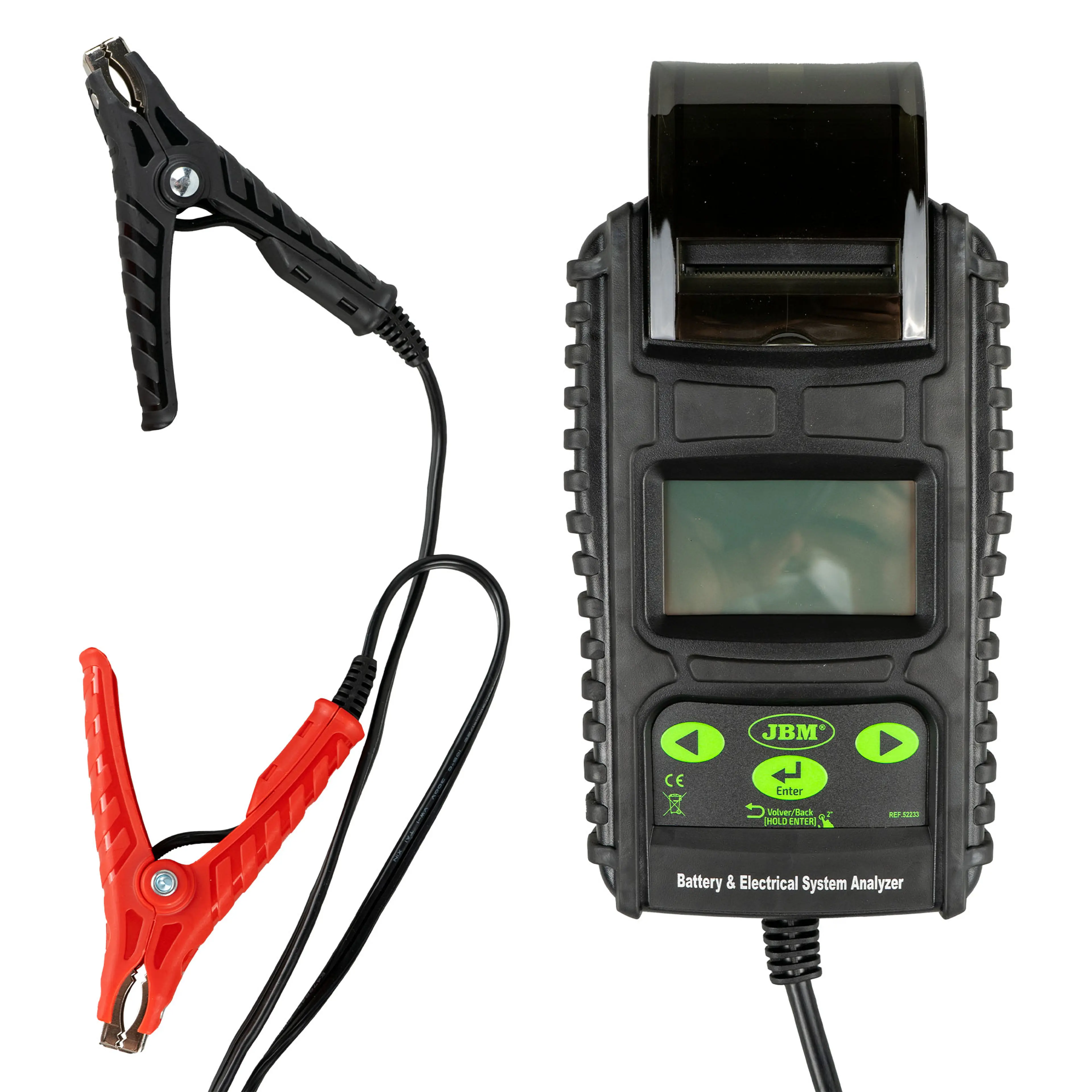 COMPROBADOR DE BATERÍA Y ALTERNADOR