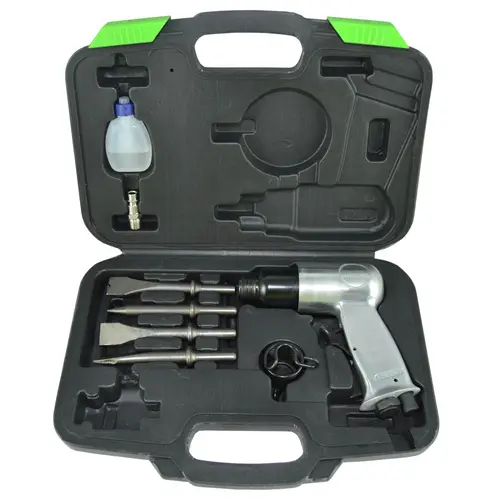 ESTUCHE DE 9 PIEZAS CON MARTILLO 1/