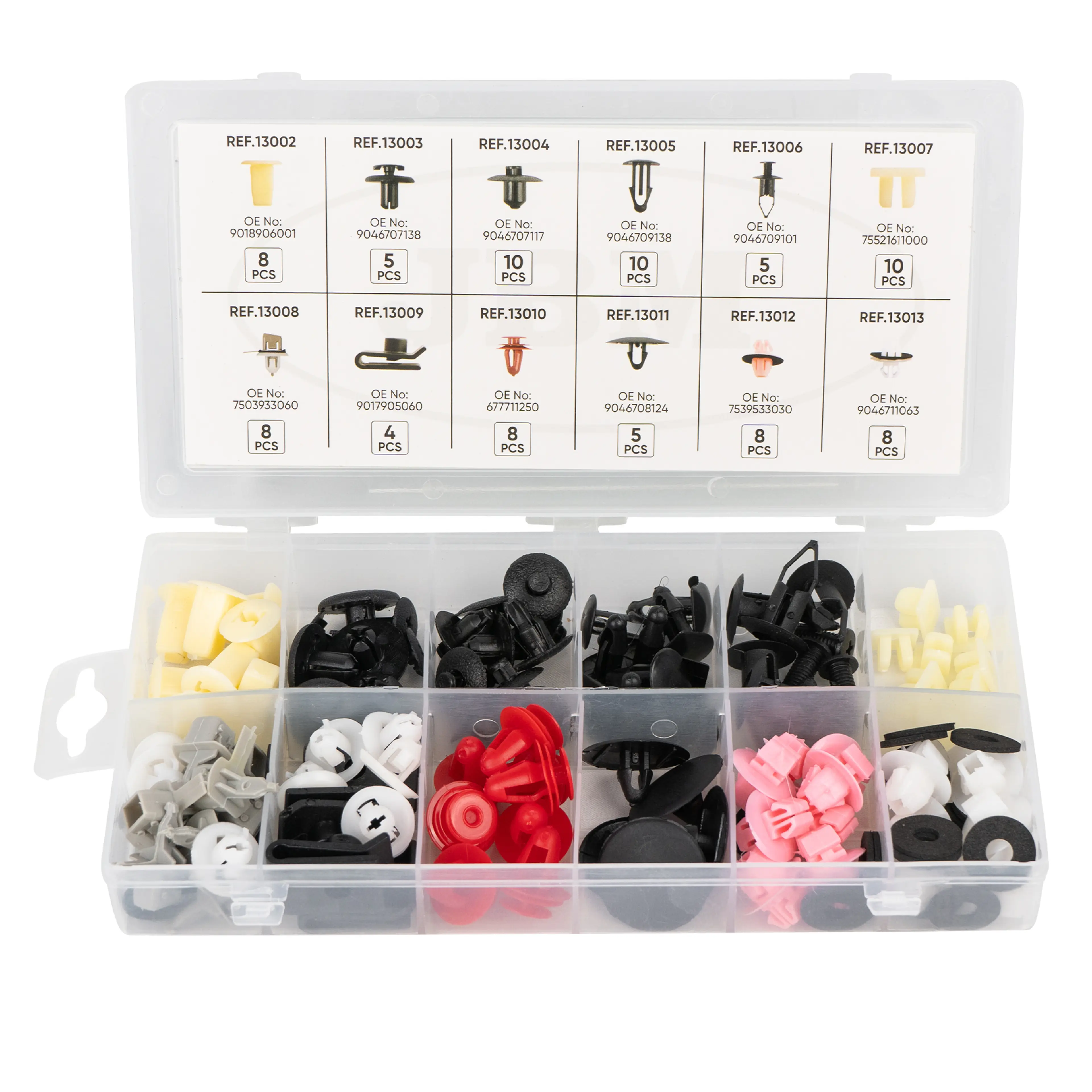 ESTUCHE DE CLIPS PLÁSTICOS TOYOTA/L