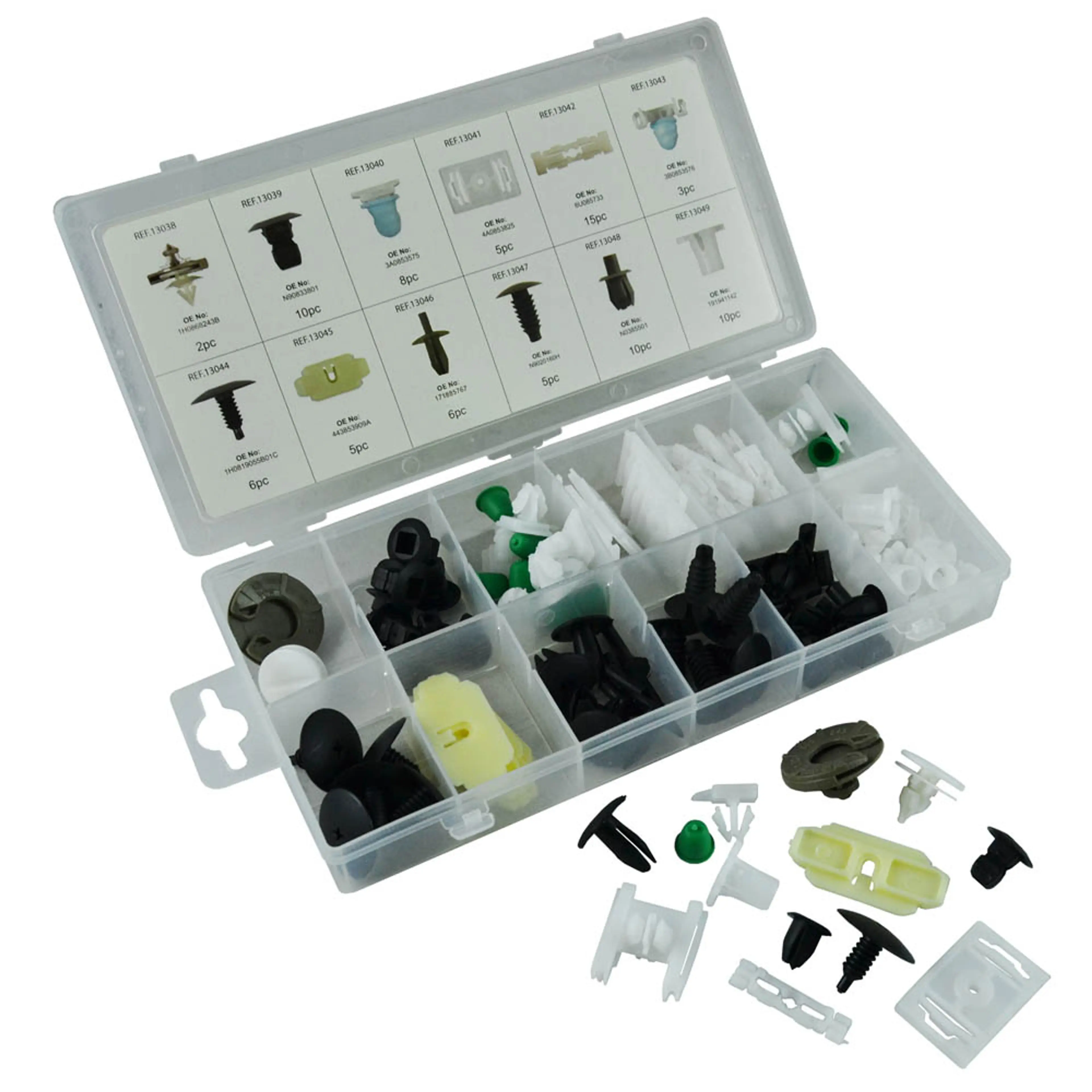 ESTUCHE DE CLIPS PLÁSTICOS VOLKSWAG