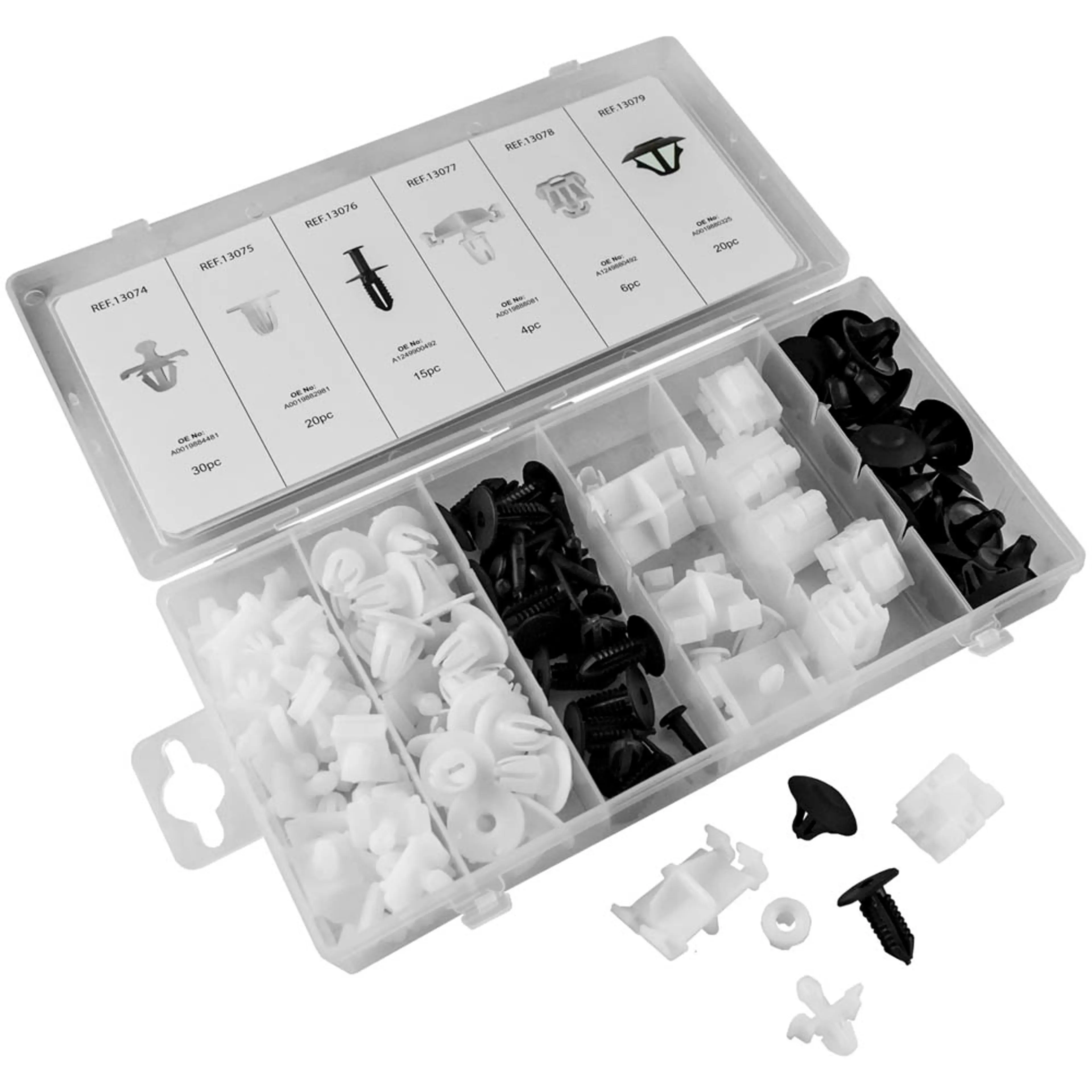 ESTUCHE DE CLIPS PLÁSTICOS MERCEDES