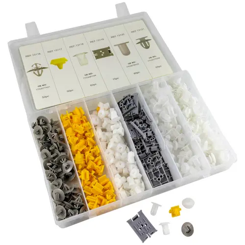 ESTUCHE DE CLIPS PLÁSTICOS RENAULT 