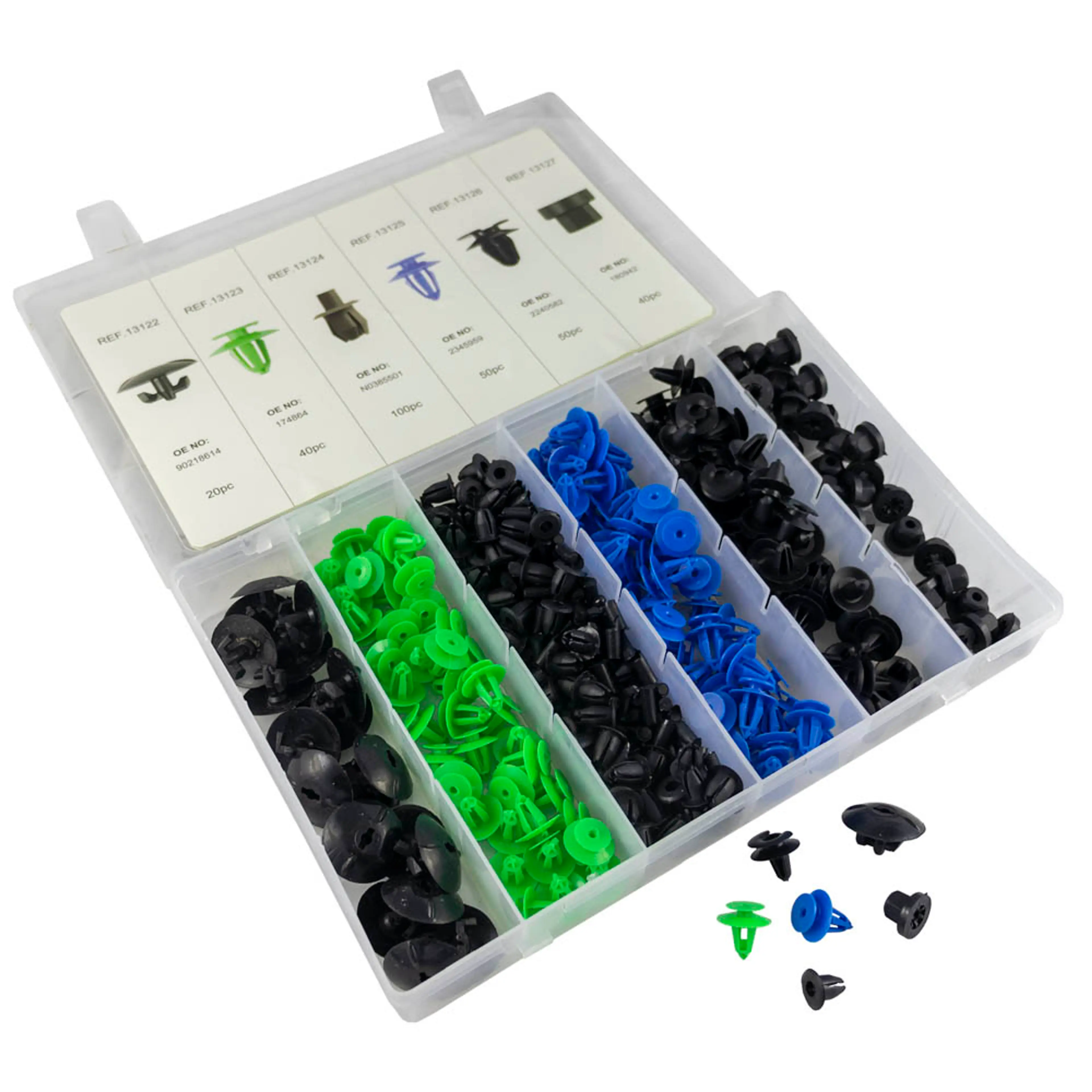 ESTUCHE DE CLIPS PLÁSTICOS VAUXHALL