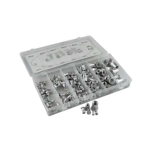 ESTUCHE DE REMACHES TUERCA DE ALUMI