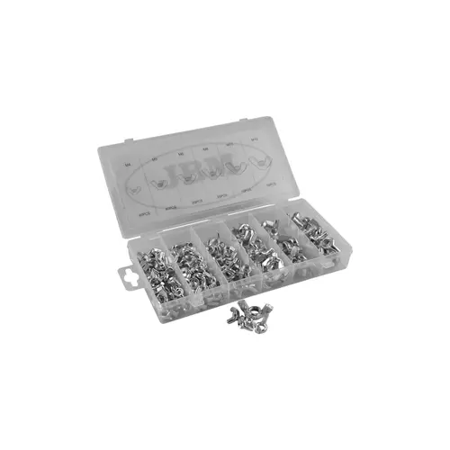 ESTUCHE DE TUERCAS MARIPOSA 150PCS