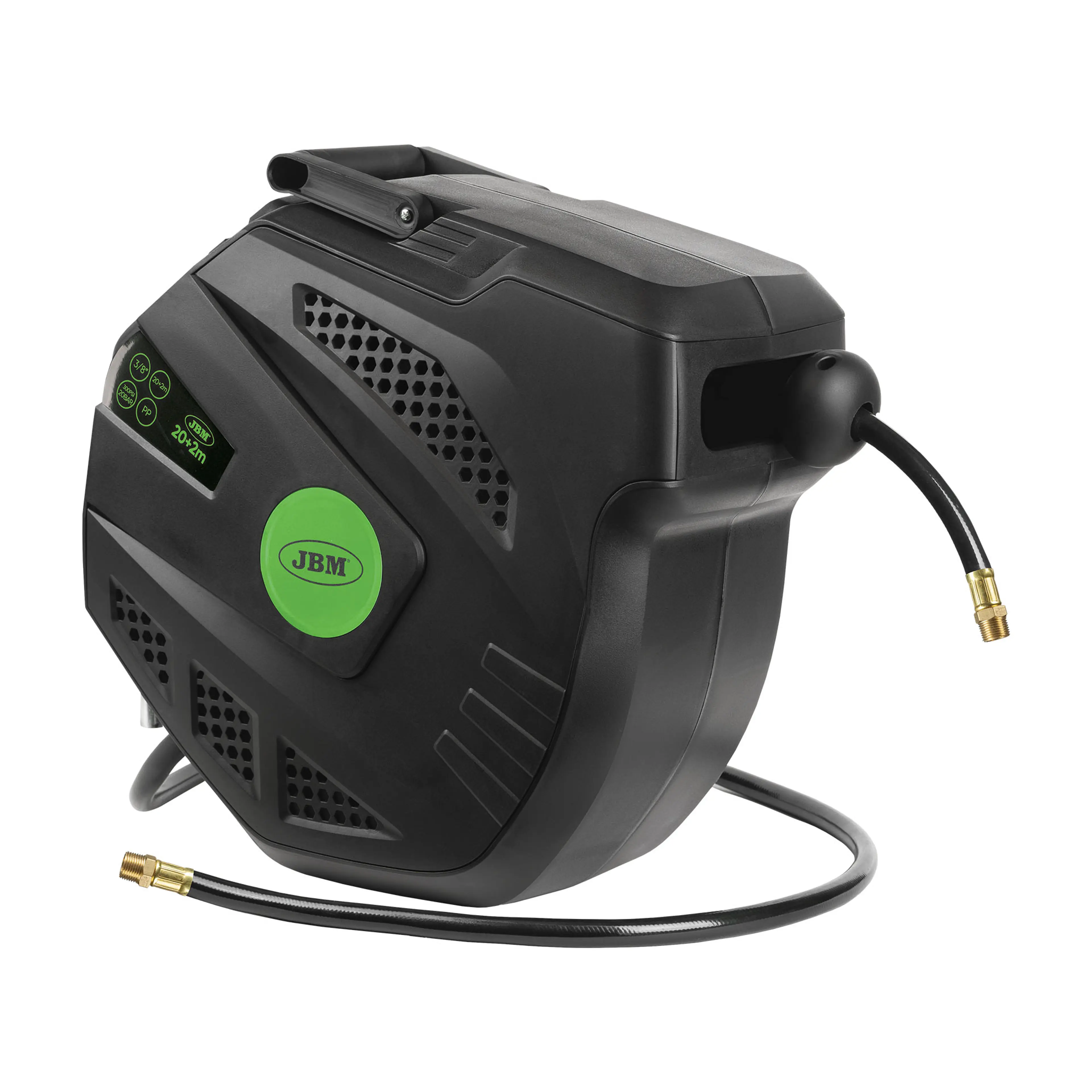 CARRETE DE MANGUERA DE AIRE 20+2M -