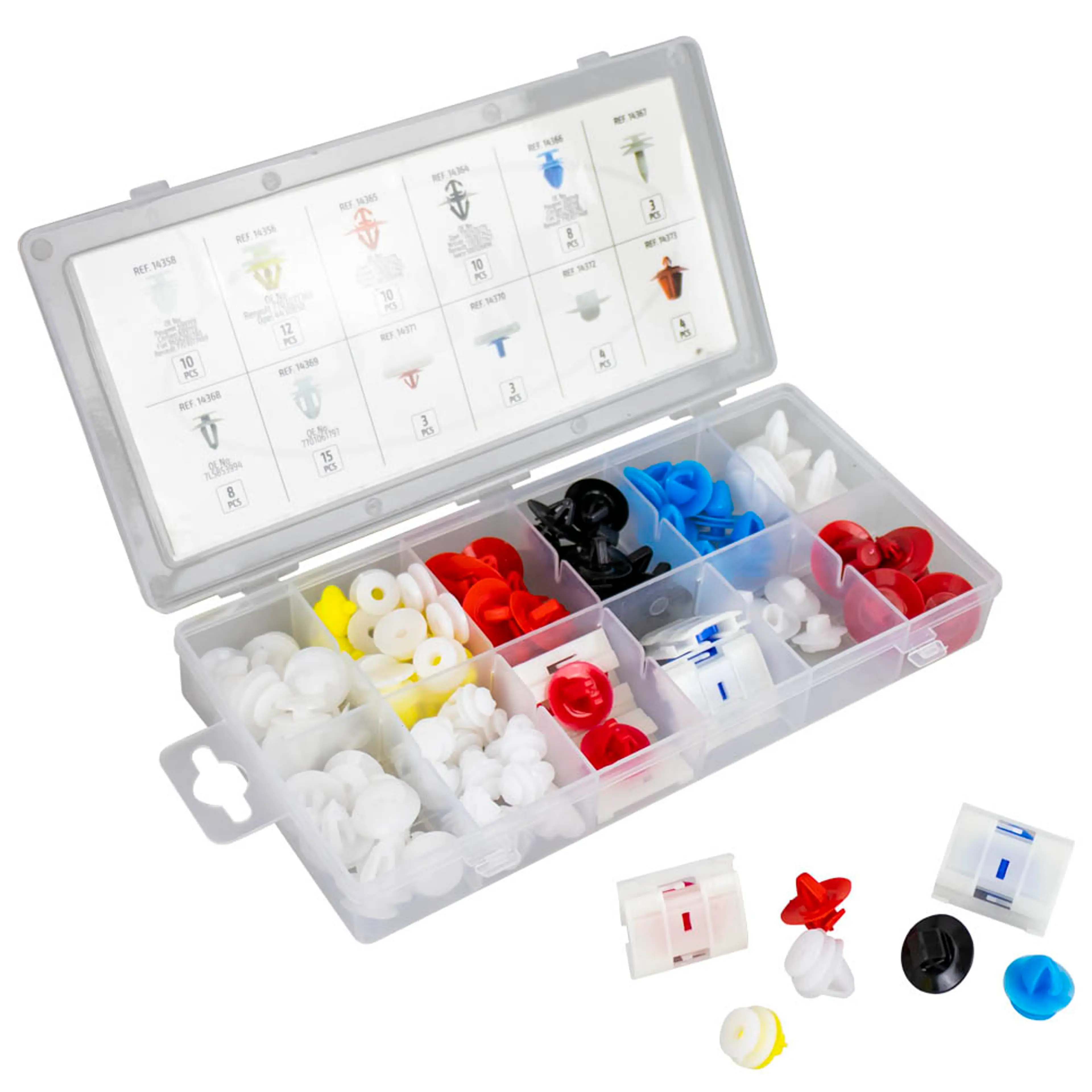 ESTUCHE DE CLIPS RENAULT/DACIA PARA