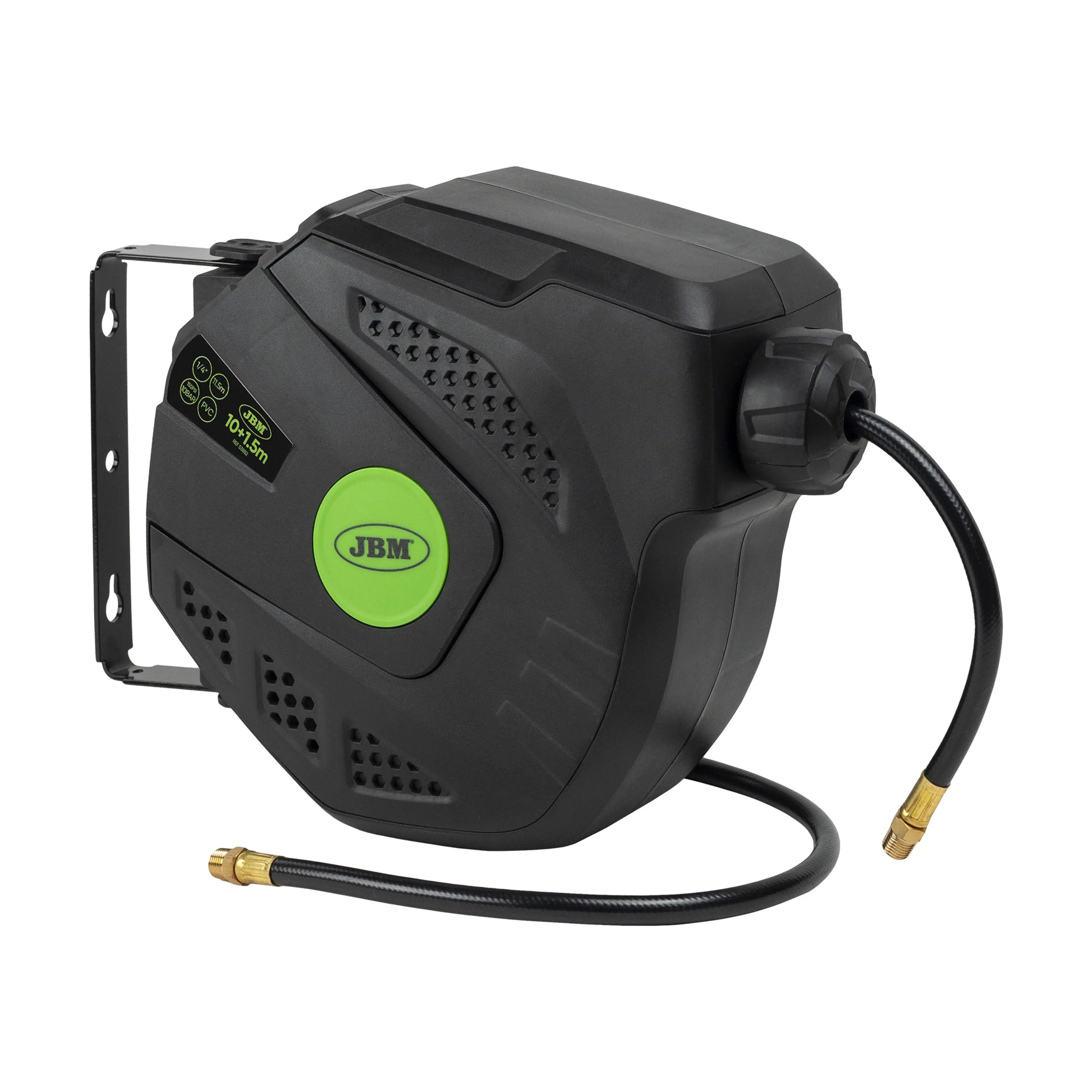 CARRETE DE MANGUERA DE AIRE 10+1,5M