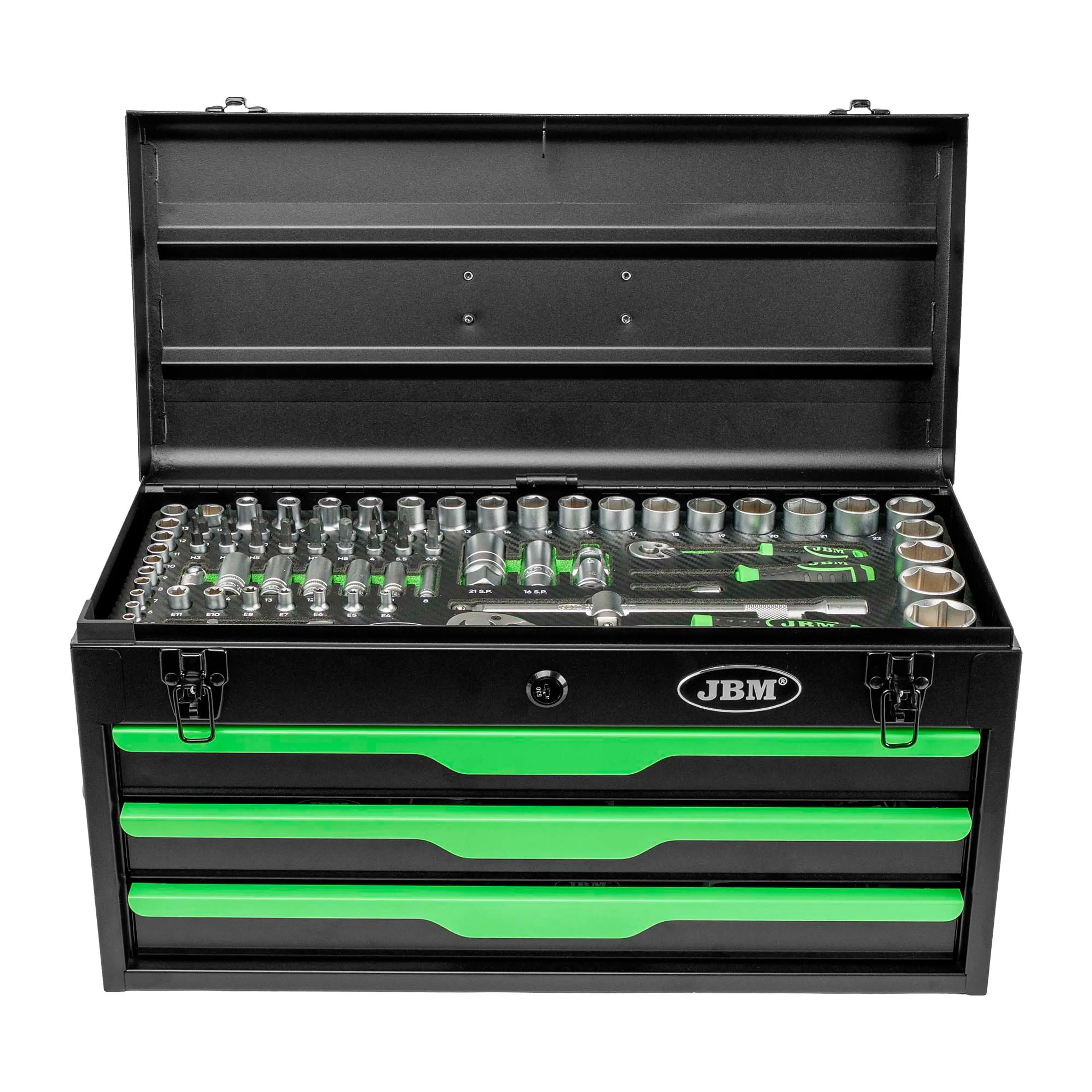 CAJA METÁLICA DE 143 PIEZAS DE HERR