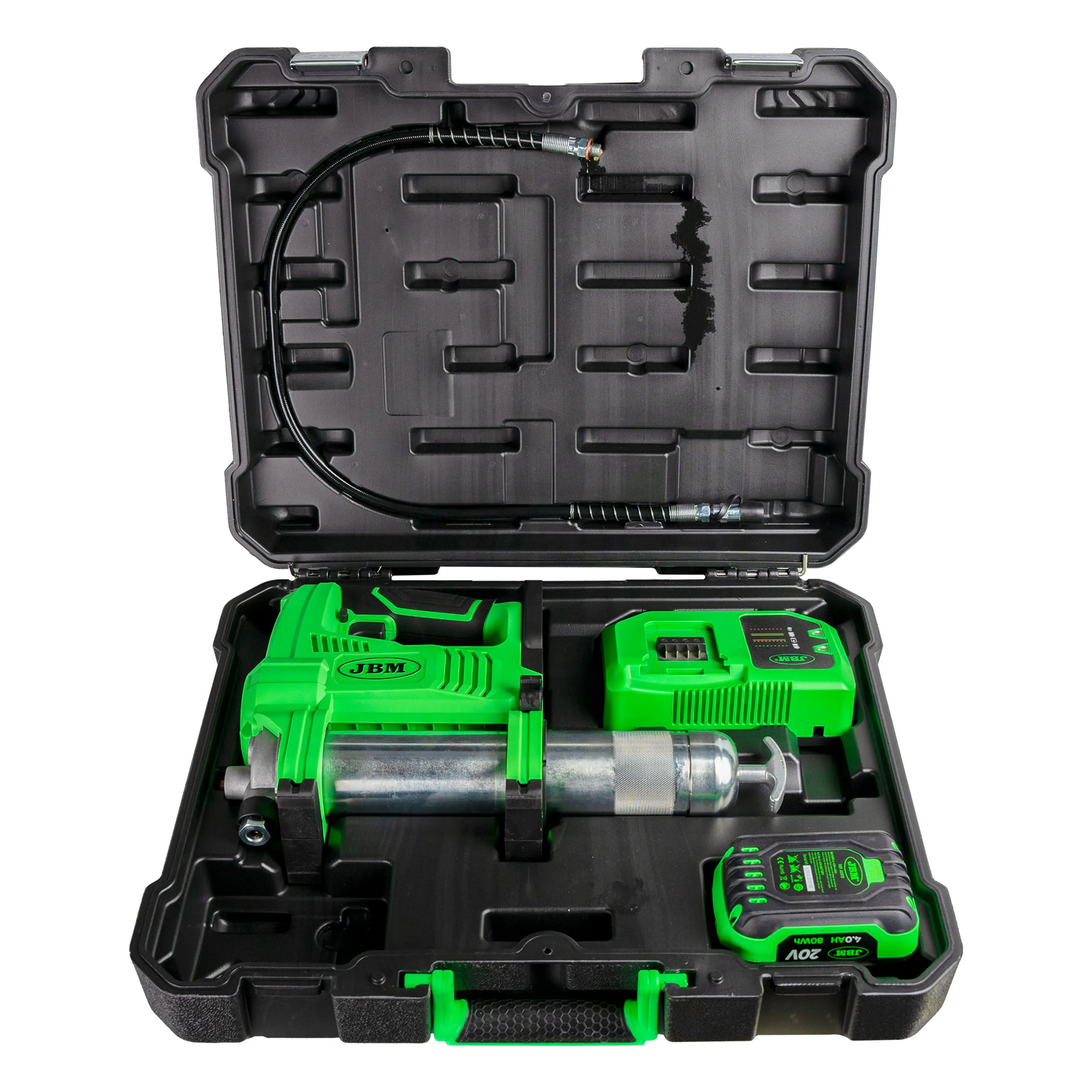 PISTOLA ENGRASADORA A BATERÍA CON M