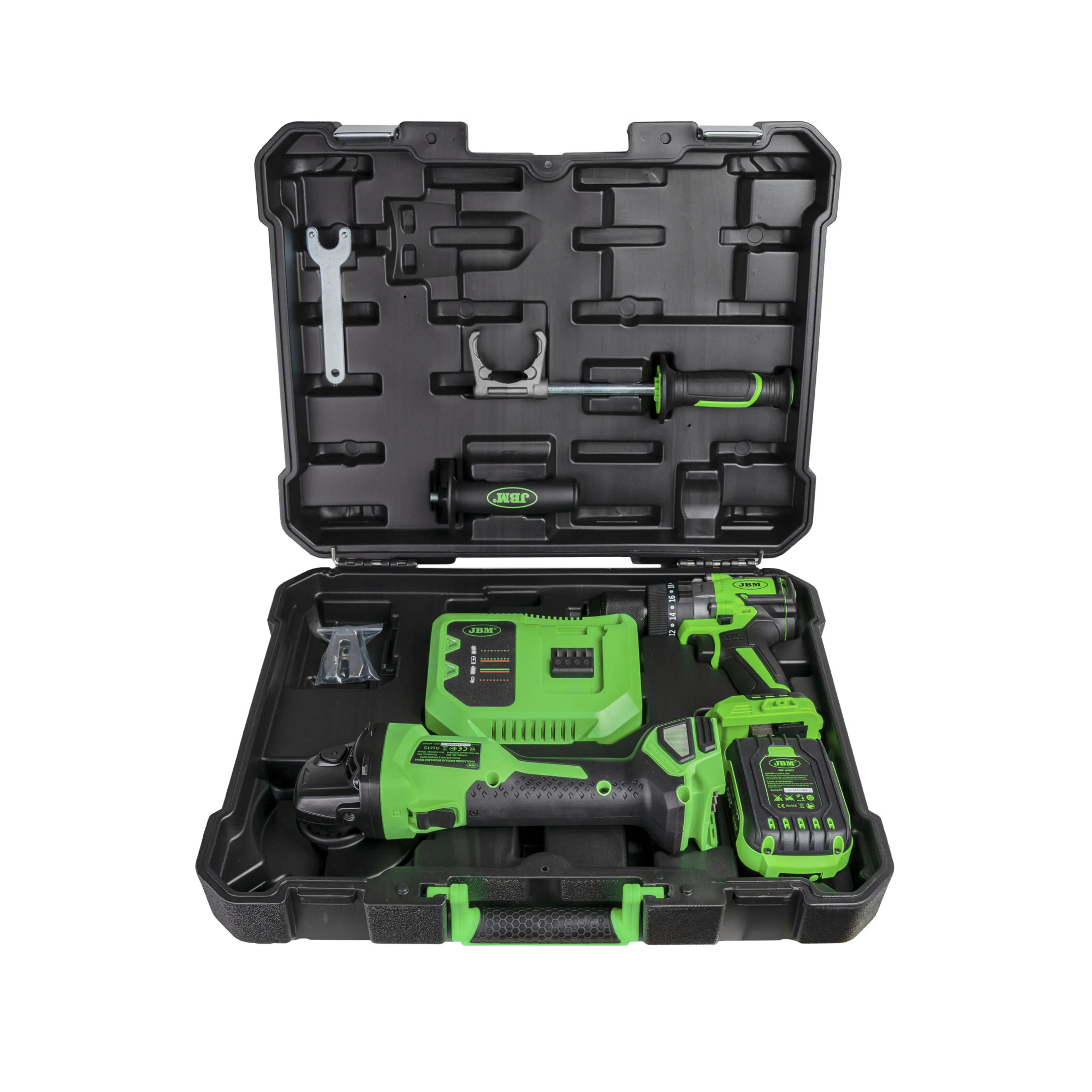 KIT DE AMOLADORA ÁNGULAR Y TALADRO 