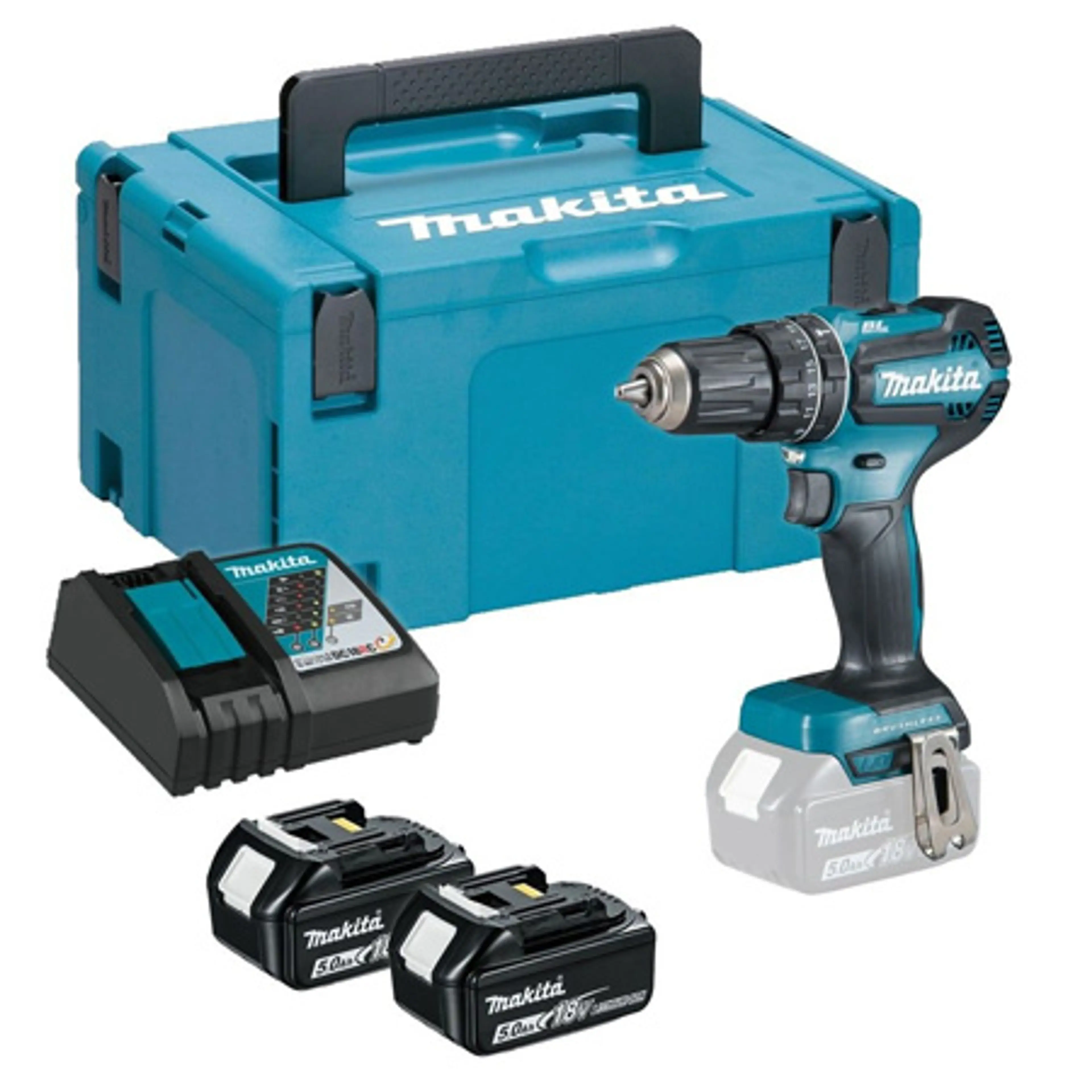 MAKITA TALADRO PERCUTOR 62NM +3A