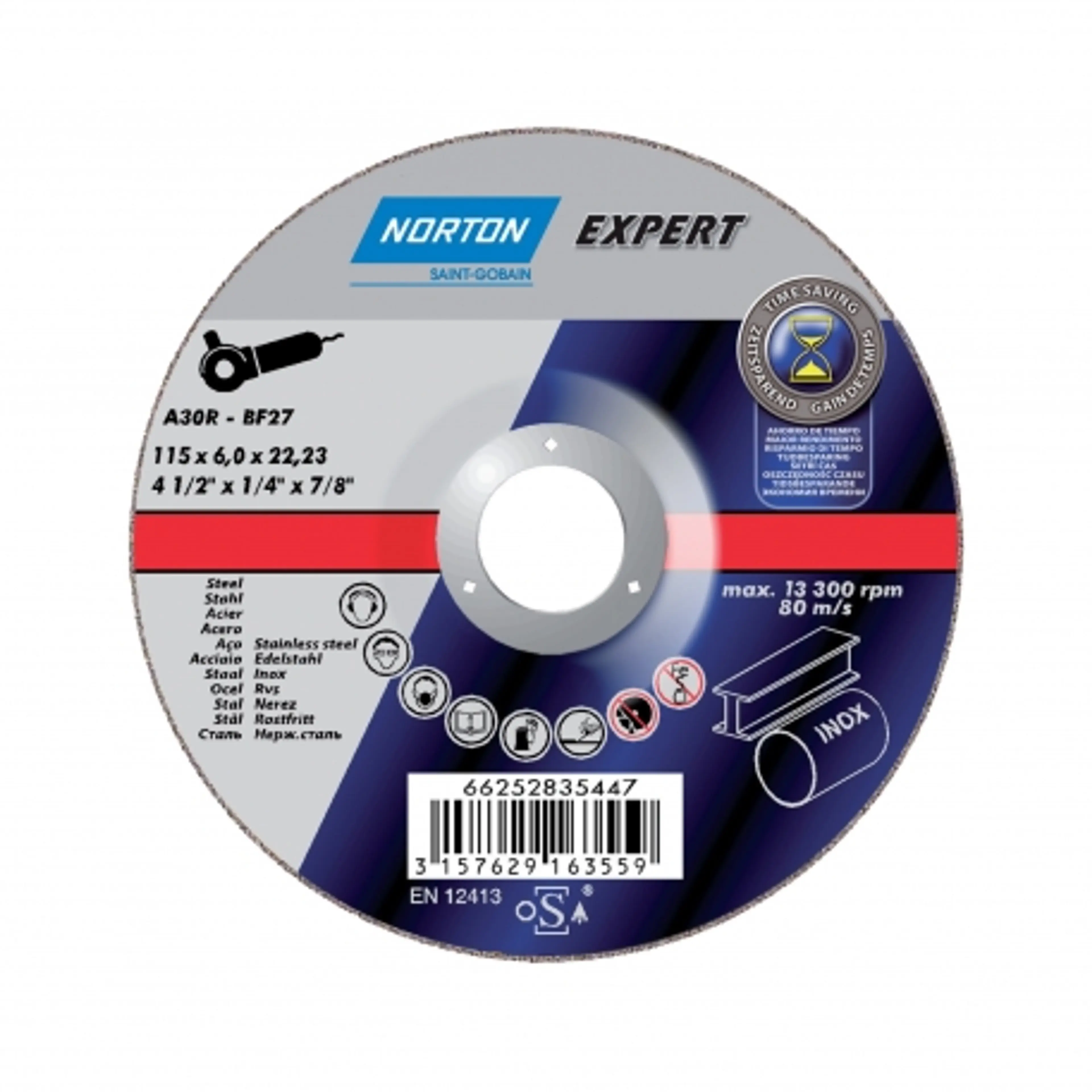 DISCO INOX 115X1X22 VULCAN EXPERT