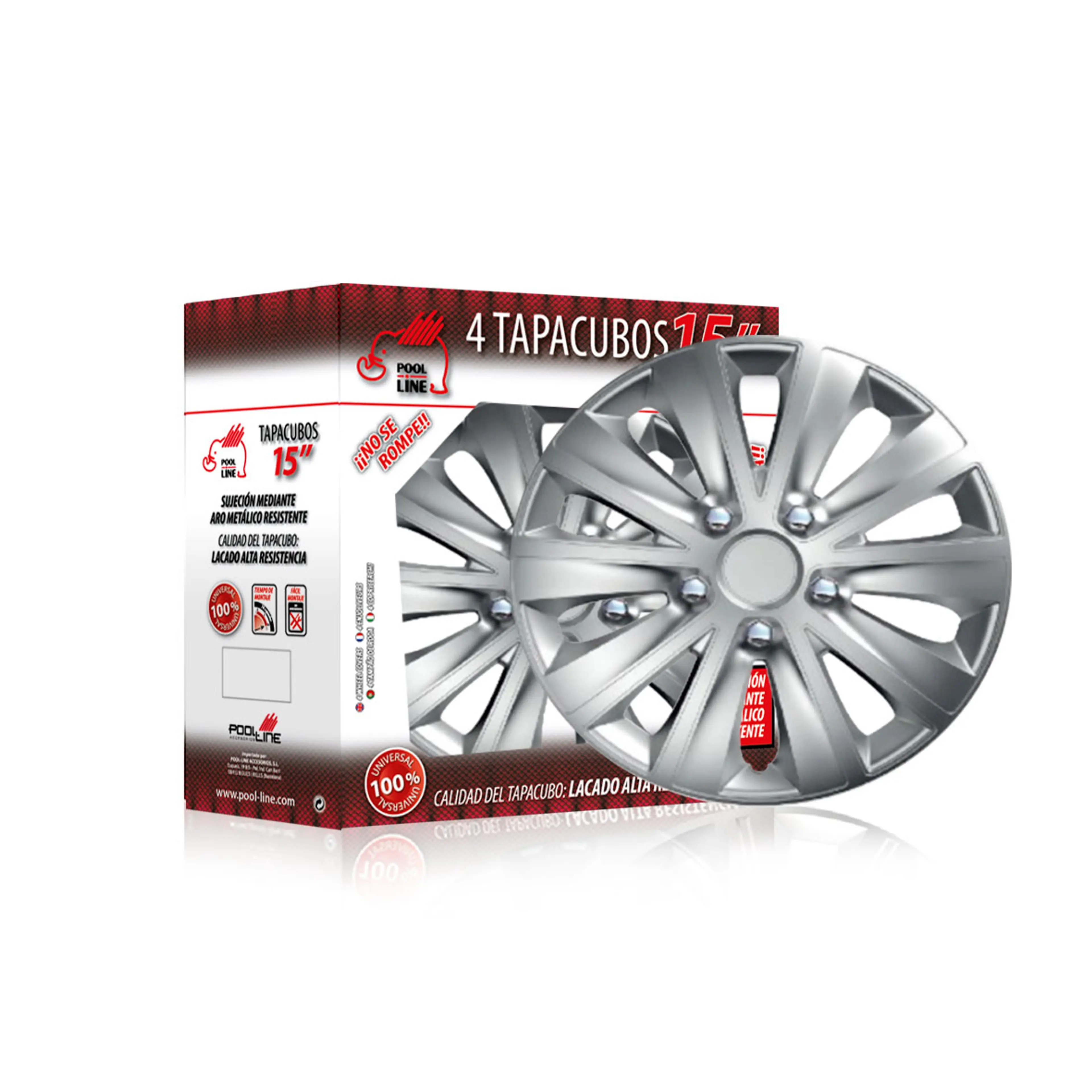 JGO. TAPACUBOS 15" ABS MONACO