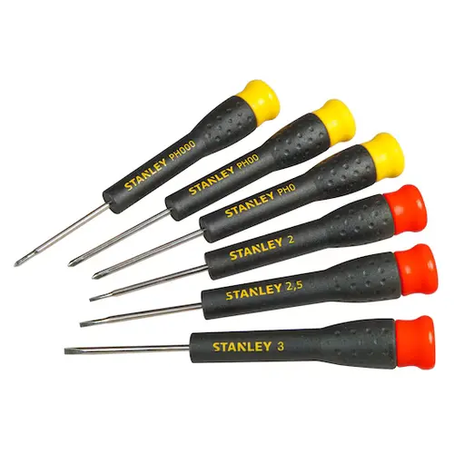 STANLEY JUEGO 6 DESTORNILLADORES