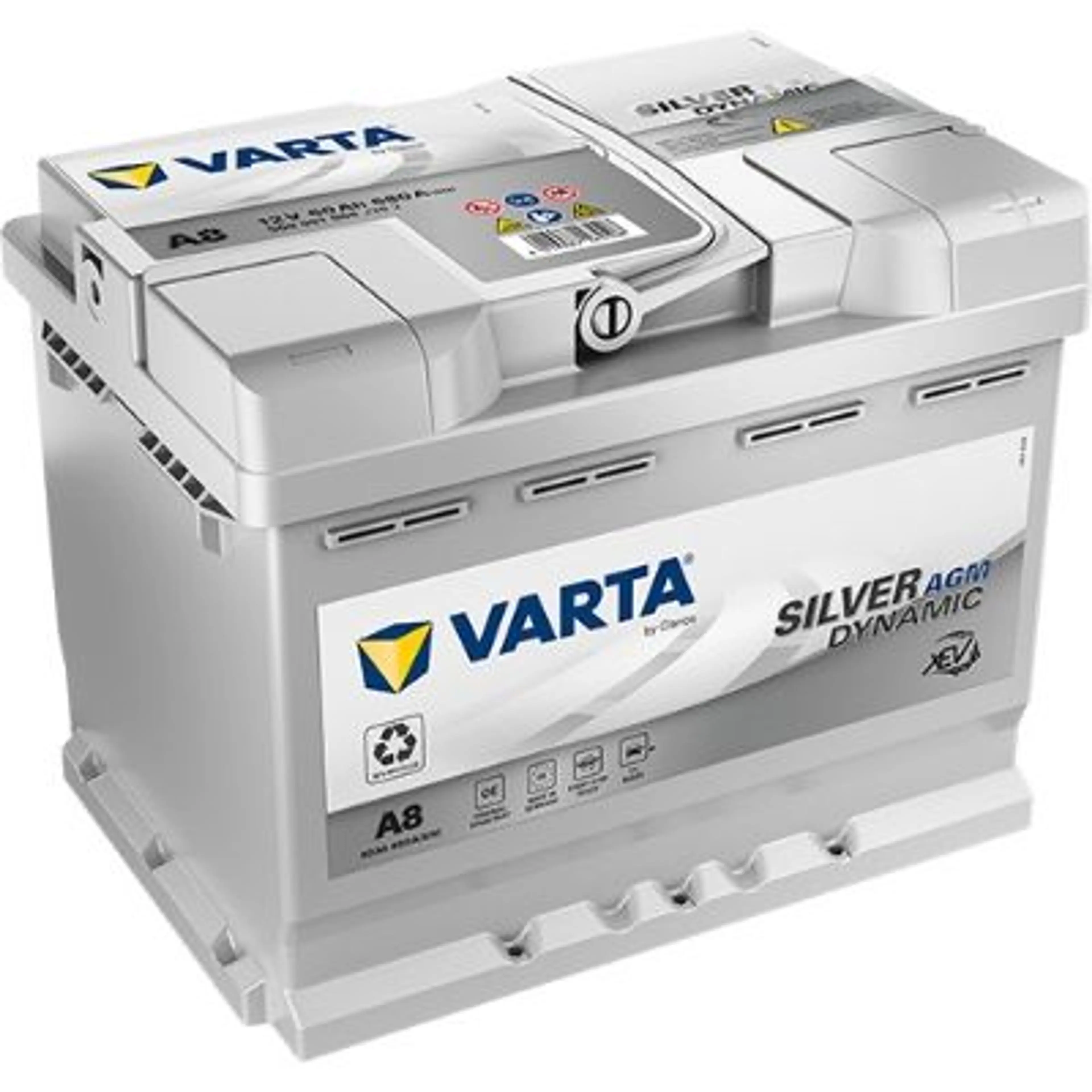 VARTA SILVER AGM 60AH +D START STOP