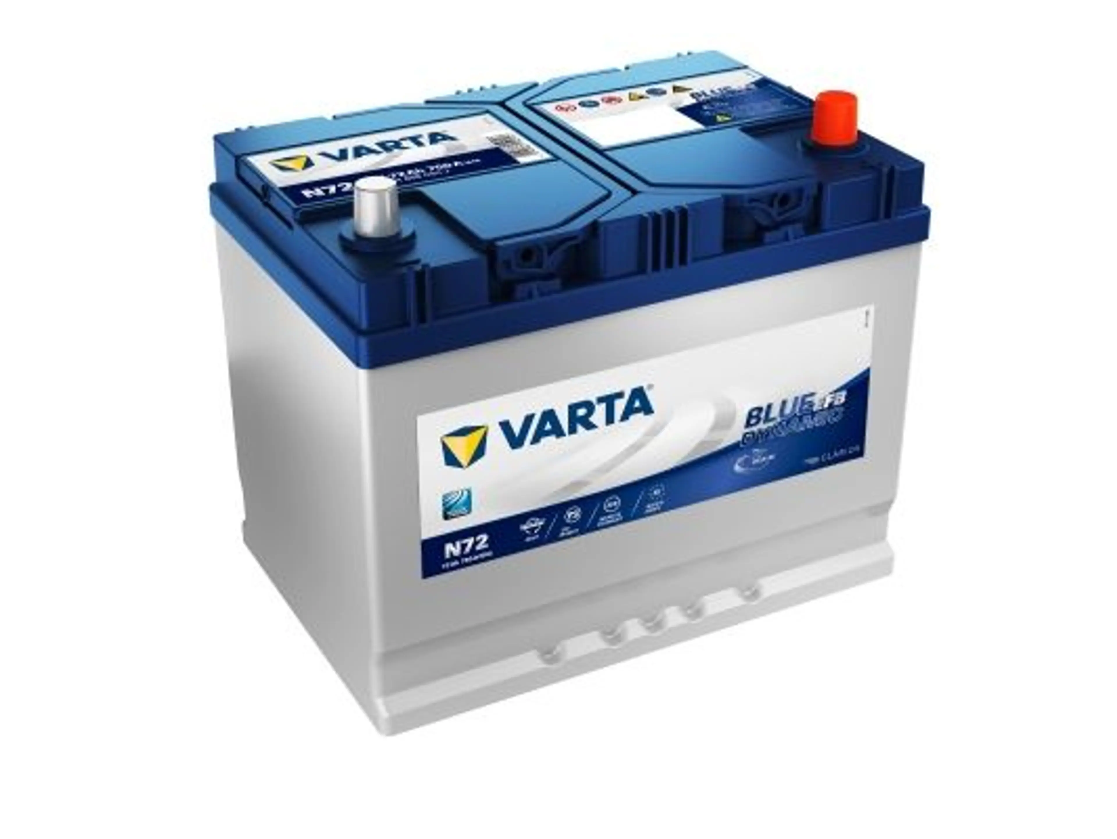 VARTA BLUE EFB 72AH +D START STOP